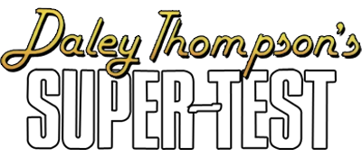 Daley Thompson's Super-Test logo for ZX Spectrum